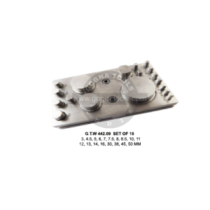 Disc Cutter Set Of 18 Pcs - 3 To 50 MM