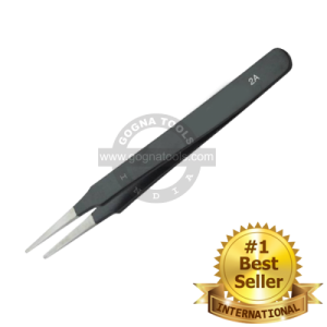 ESD Epoxy Coated Tweezer No. 2A