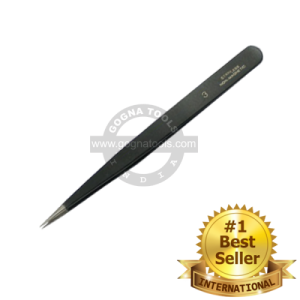 ESD Epoxy Coated Tweezer No. 3