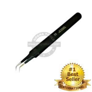 ESD Epoxy Coated Tweezer No. 5B