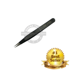 Esd Epoxy Coated Tweezer No. OOB