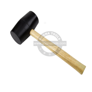 Hammer Rubber Mallet Wooden Handle