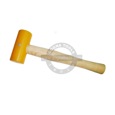 Jewelers Hammer/mallet Round Nylon Head Yellow Color 1-1/2" (40 MM)