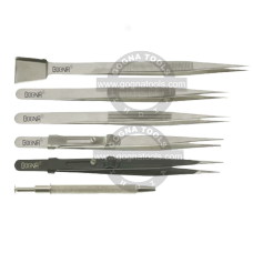 Diamond Tweezer Kit Set Of 6 Pcs